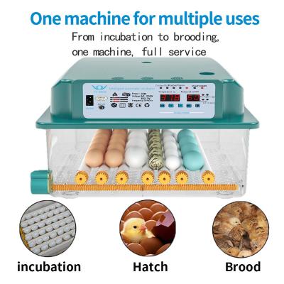 China 64 Multifunctional Egg Incubators Full Automatic Egg Incubator Chicken Egg Hatching Machine Incubators For Sale for sale