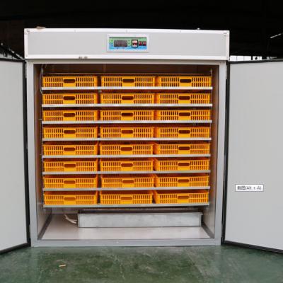 China Fully Automatic Digital Egg Incubator 2112 Bird Brooder Humidity Controller Hatchery Egg Ladder Incubator for sale