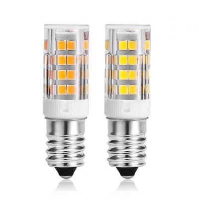 China 2pcs/lot E14 LED Bulb Lamp 5W 7W 9W 12W Residential Mini Corn Bulb Light 220V-240V 2835SMD 360 Beam Angle Replace Halogen Chandelier Lights for sale