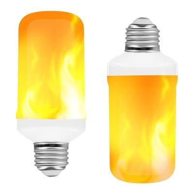 China 4 Models LED Residential Light Bulb Dynamic LED E27 Flame Effect 220v For Home Lighting for sale