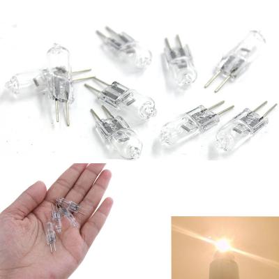 China Good Quality Glass Type G4 Halogen Bulb 12V Halogen Lamps Lights 20W Each Bulb With An Inner Box For Home Decor for sale