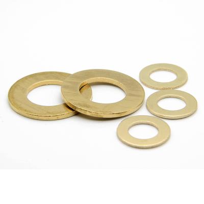 China 3ec-71-00010 Big Round Flat Gasket M4 M6 M10m8m12m14-m30 Brass 3ec-71-00010 Din 125 Din 433 Plain Flat Washers For Heavy Industry for sale