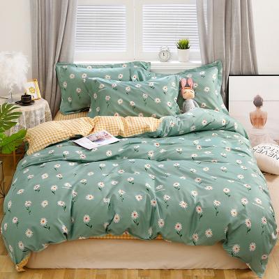 China Bomcom Edredom Casal Bedding Set Single Turkish Gingham Cotton Duvet Bedding Sets 7 Pieces Bedding Set for sale