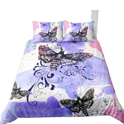 China Factory Made Own Design Duvet Cover BOMCOM Lepidoptera Series Quilting Comforter Sets Bedding Luxury Wholesale Duvet Cover for sale