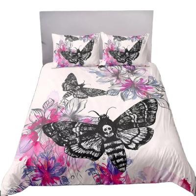 China Own Design Duvet Cover BOMCOM Wholesales Lepidoptera 3d Series Bedding Set Bed Duvet Cover for sale