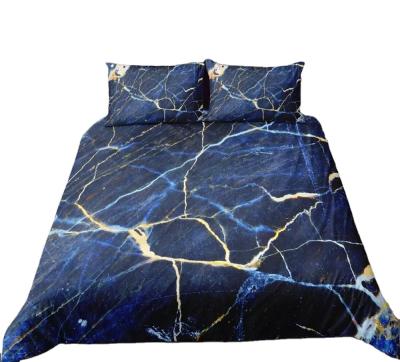 China Own Design Duvet Cover BOMCOM Series Sale Marble Bedding Best Sets Factory Comforter Polyester Duvet Cover for sale