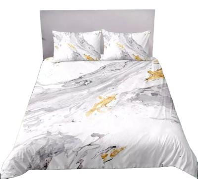 China Own Design Duvet Cover BOMCOM Fashion Series Bedding Marble Duvet Set Hotel Comforter Duvet Cover for sale