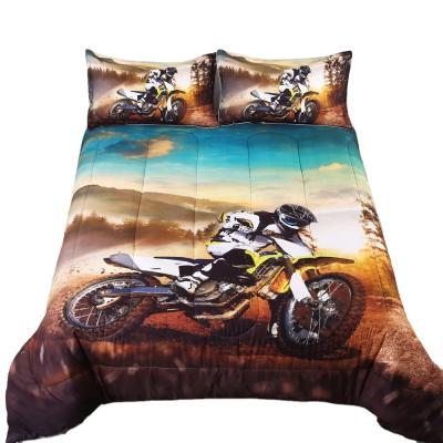 China Own Design Duvet Cover 100% Professional Digital Printing Bomcom 3d Microfiber Quilt Cover for sale