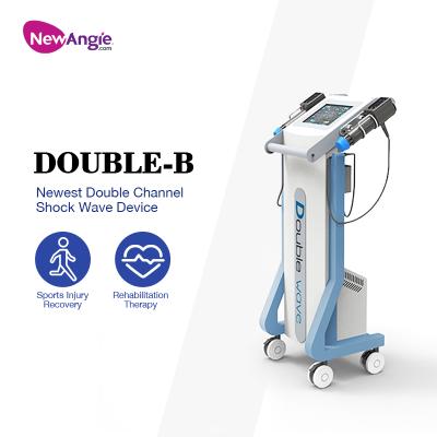 China Clinic Dual Handle Shockwave Electromagnetic Acoustic Wave for Cellulite and Body Contouring ED Shockwave Therapy Therapy Machine for sale