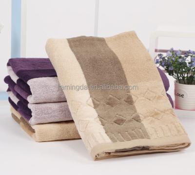 China Wholesale Comfortable Face Towel QUICK DRY Velvet Checked 100% Cotton for sale