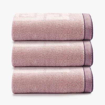 China Homeuse QUICK DRY Towel Face Towel Jacquard Face Towel China Factory Cheap Bulk Face Towels for sale