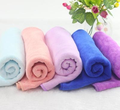 China 2016 Hot Selling QUICK DRY Microfiber Kids Use Face Towel Microfiber Towel Wholesale for sale