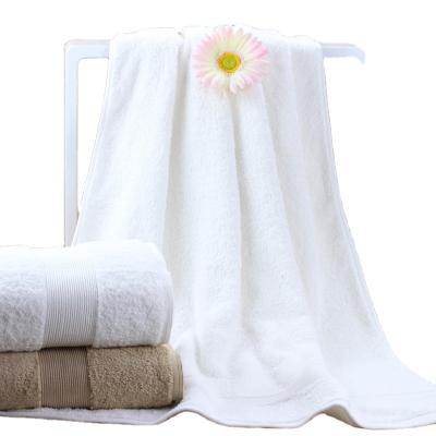 China Hotel Towels Caro Home Bath Towels QUICK DRY High Quality Thick White 100% Cotton 100% Cotton for sale