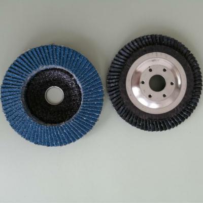 China Free Sample 100X16MM Hot Selling Coated Zirconia Fin Disc Abrasive Cloth Abrasive Wheel T29 OR T27 for sale