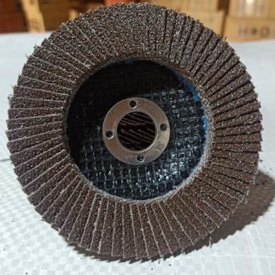 China Metal 4 Inch Abrasive Fin Disc with Fiberglass Backing Polishing Stainless Steel, Metal, Wood and Abrasive Rust Removal Polishing Wheels for sale