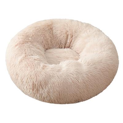 China Colorful Comfortable 70cm Warm Breathable Cat Pet Case Bed Nest Room For Cat Washable Kennel Easy To Luxury Round Dog Clean Pet Supplies for sale