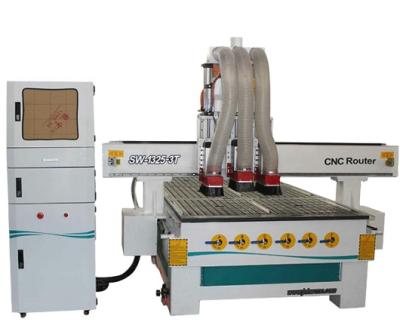 China Jinan City Wood Multi Axis 3 Axis Wood Process CNC Wood Cutting Carving Machine for sale