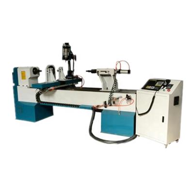 China Advertising Company Wood Stair Handrail Woodworking Lathe CNC Wood Turning Lathe for sale