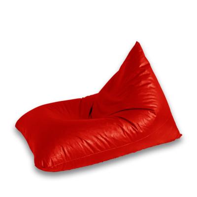 China (Size)Adjustable Fire Retardant Kids Drop Shape Bean Chair Unfilled Lazy Faux Leather Bean Bag Chair for sale