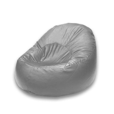 China Non-Filled Bean Bag Lazy (Size) Faux Fire Retardant Leather Oval Adjustable Chair for sale