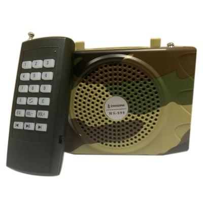 China Bird Visitor WS898 With Wireless Remote Control Outdoor Camouflage Hunting Portable Amplifier Speaker Support USB/TF/FM WS898 for sale