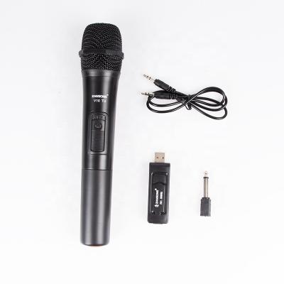 China Handheld Microphone V10 Universal Wireless Handheld Microphone for Various Speakers, Power Amplifiers and Computers for sale