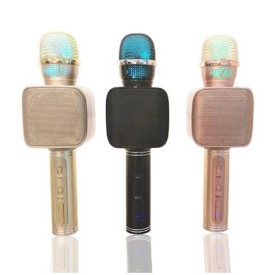 China Microphone handheld microphone with outdoor built-in support TF/FM karaoke mobile phone speaker BT YS-68 wireless microphone KTV for sale