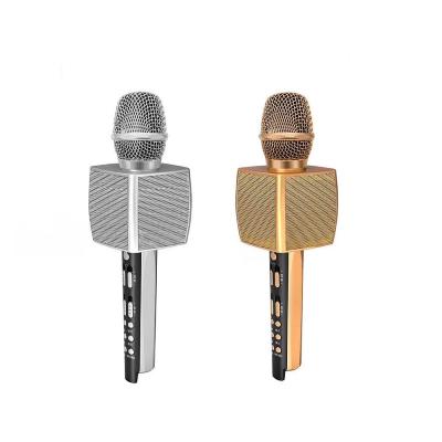 China Microphone handheld microphone with outdoor built-in support TF/FM karaoke mobile phone speaker BT YS-92 wireless microphone KTV for sale