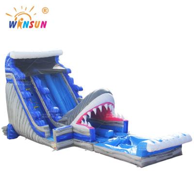 China PVC Giant Adult Size Inflatable Water Slide Inflatable Water Slides Commercial Manufacturer for sale