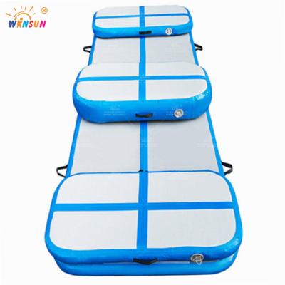 China OEM Inflatable Gymnastics Air Track Gym Mat Yoga Mat 6m Air Track For Yoga Tumble Track Gymnastics for sale