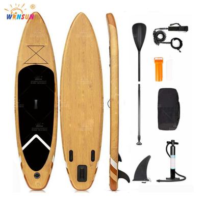 China New Design Unisex Hot Sale Wooden Inflatables Stand Up Paddle Board Sip Boards for sale