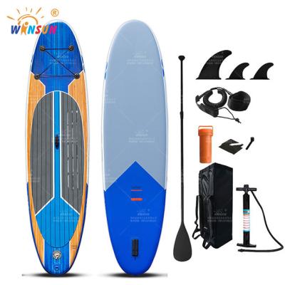 China New design unisex style inflatable paddleboard stand up paddle board for sale water sports sup board for sale