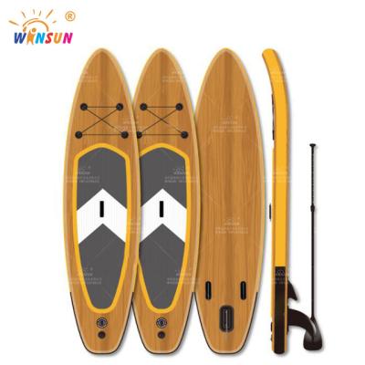 China BSCI factory unisex en stand up paddle boards wooden inflatable paddle board sip surfing board isup for sale for sale