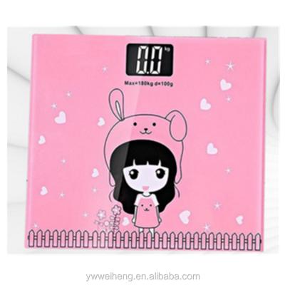 China Bathroom Scales 180kg Electronic Personal Scale Bathroom Scale Cartoon Scale 2015C for sale