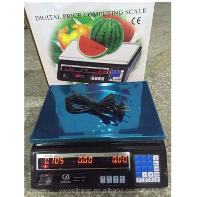 China Weighing Scale Platform Scale 40kg Electronic Grading Livestock Scales With Price Russian for sale