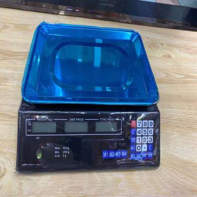 China NEW CONFIGURATION 40kg weight function fruit scale electronic evaluation scale Amazon explosion scales price for sale