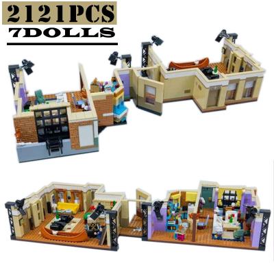 China Creative DIY TOY Expert NEW friends flats model 10292 benefit building block toys kid center diy educational birthday gifts for sale