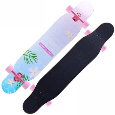 China New Printing Design Youth And Adult Customized Logo Dancing Board With PU Bowls High Quality Maple Surf Board Wholesales Dancing Board for sale