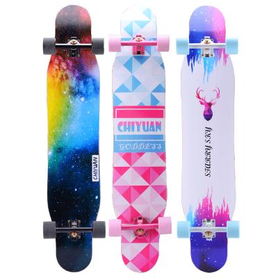 China Youth and adult best selling skateboard deck pro high quality maple professional dance complete board deck for sale