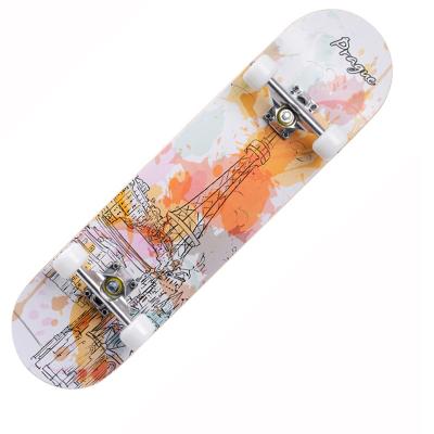 China Wholesale customized logo skate board high quality youth and adult professional skateboard scooters for promotion for sale