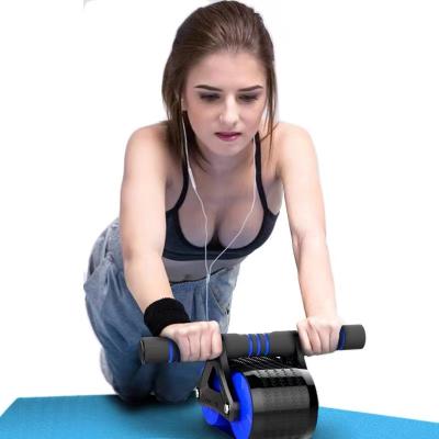 China Wholesale home use home fitness ab trainer wheel roller abdomen wheel rollers portable gym equipment for adult for sale