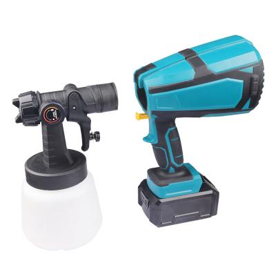 China New Arrival 21v Lithium Radio Electric Car Paint Spray Gun Rechargeable Plastic Paint Spray Gun for sale