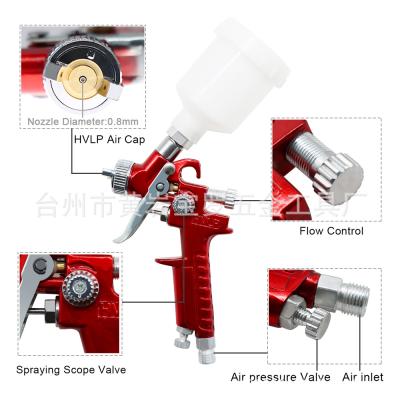 China Paint Spray Gun New Arrivals Professional Made High Pressure Nebulization Hvlp Pneumatic Spray Gun for sale