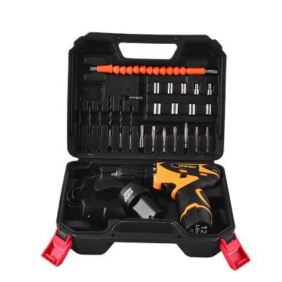 China Plastic + Metal 12v Lithium Battery Charging Type Hand Performer Electric Cordless Drill Brushless Electric Drill for sale