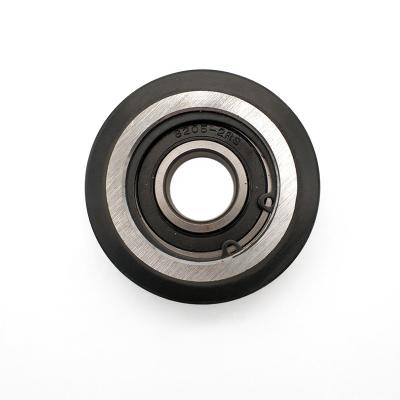 China DEYSSE 80*25 6205 industrial step roller for escalator part escalator roller GS00102007 for sale