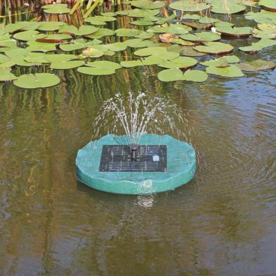 China Hot Selling Waterproof Water Features Solar Water Fountain Pump Summer Floating Water Fountain with Garden Floating Decorations for sale