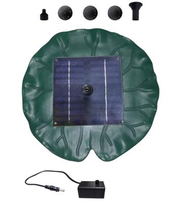 China Waterproof IP65 Garden Powered Mini Floating Solar Water Fountain For Pond Pool Landscape for sale