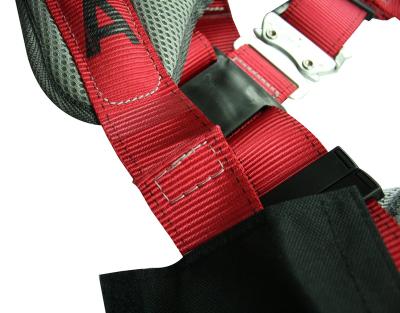 China Safety Features Model No. Full Body Harness. EPI-11001 with linesman safety post belt galvanized cable for sale