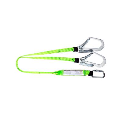 China snapshot & No. Double Hook Fender Lanyard Carabiner model EPI-31002C-4 for fall protection safety harness for sale