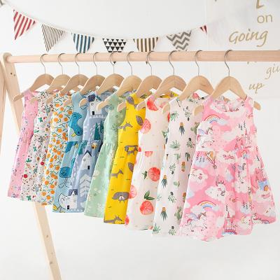 China Girls casual summer clothes 2022 children's clothing little girl clothes dress birthday dress for girls summer 2022 children's boutique clothing for sale